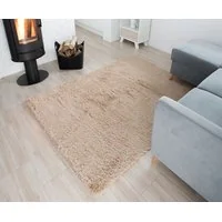 Plyšový koberec TOP - SVĚTLE BÉŽOVÝ