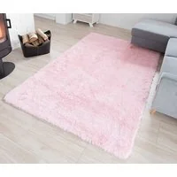Plyšový koberec TOP - SVĚTLE RŮŽOVÝ