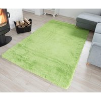 Plyšový koberec TOP - ZELENÝ