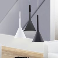 Stropní svítidlo FLAT typ A - 25 cm - černé matné