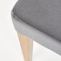 Jídelní židle SABOR - dub medový / šedá