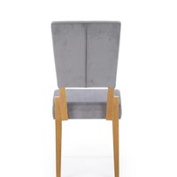 Jídelní židle SABOR - dub medový / šedá