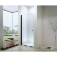Sprchové dveře MEXEN PRETORIA black 70 cm