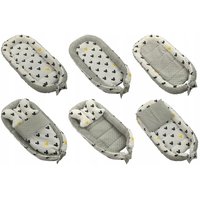 Oboustranné hnízdečko pro miminka - Kokon - Palmy - (127)