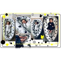 Oboustranné hnízdečko pro miminka - Kokon - Palmy - (127)