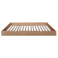 Dětská patrová postel z MASIVU BUK - DANIEL 200x90cm - bílá