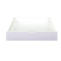 Dětská patrová postel se skluzavkou z MASIVU BUK - MARK 200x90cm - bílá