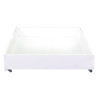 Dětská patrová postel z MASIVU BUK - DANIEL 200x90cm - bílá