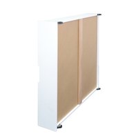 Dětská patrová postel z MASIVU BUK - DANIEL 200x90cm - bílá