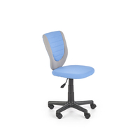 Dětská otočná židle ERB - šedo/modrá