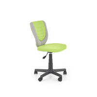Dětská otočná židle ERB - šedo/zelená