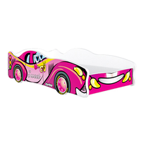 Dětská postel auto KYLIE 160x80 cm - ružová (6)