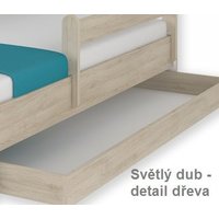 Dětská postel MAX bez šuplíku Disney - AUTA 180x90 cm
