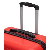 Moderní cestovní kufry CARA - červené