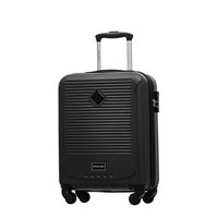 Moderní cestovní kufry CARA - tmavě šedé