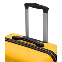 Moderní cestovní kufry CARA - žluté