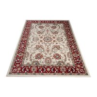 Kusový koberec DUBAI kilim - bílý/červený