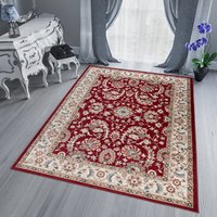 Kusový koberec DUBAI kilim - červený/béžový