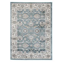 Kusový koberec DUBAI tabu - modrý/béžový