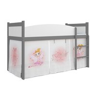 Vyvýšená dětská postel TWISTER 184x80 cm - Baletka