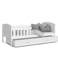 Dětská postel se šuplíkem TAMI R - 160x80 cm - bílá