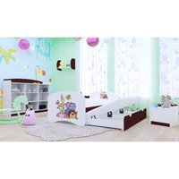 Dětská postel pro DVA (s výsuvným lůžkem) 200x90 cm - SAFARI