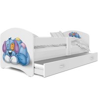 Dětská postel LUCY se šuplíkem - 180x90 cm - PEJSEK