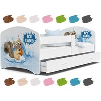 Dětská postel LUCY se šuplíkem - 180x90 cm - DOBA LEDOVÁ
