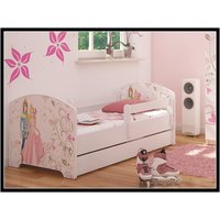 Dětská stěna do pokoje - princezna a princ