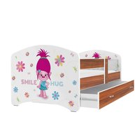 Dětská postel LUCY se šuplíkem - 180x90 cm - SMILE HUG