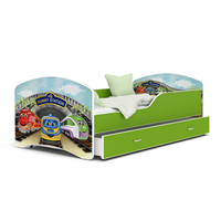 Dětská postel IGOR se šuplíkem - 140x80 cm - MAŠINKA TOMÁŠ
