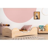 Dětská designová postel z masivu PEPE 1 - 160x90 cm