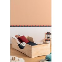 Dětská designová postel z masivu PEPE 2 - 160x90 cm