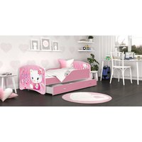 Dětská postel IGOR se šuplíkem - 160x80 cm - HELLO KITTY