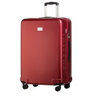 Moderní cestovní kufry PANAMA - červené - TSA zámek