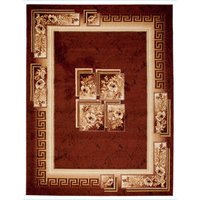 Kusový koberec ATLAS quatro - hnědý/béžový