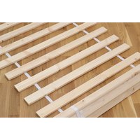 Dětská patrová postel z masivu borovice BOHDANA s přistýlkou a šuplíky - 200x90 cm - BÍLÁ