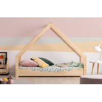 Dětská domečková postel z masivu LOCA D - 170x80 cm