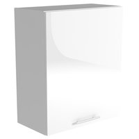 Závěsná kuchyňská skříňka VITO - 60x72x30 cm - bílá lesklá