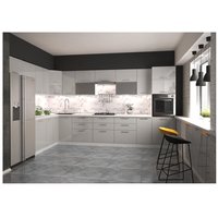 Kuchyňská pracovní deska VITO - 202x60x2,8 cm - bílá