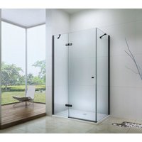 Sprchový kout MAXMAX MEXEN ROMA - 36 variant rozměrů - BLACK