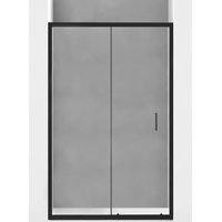 Sprchové dveře MAXMAX MEXEN APIA 105 cm - BLACK, 845-105-000-70-00