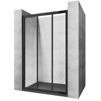 Sprchové dveře MAXMAX Rea ALEX 100 cm - černé