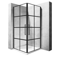 Sprchový kout MAXMAX Rea RUBIK 90x90 cm - černý