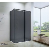 Sprchový kout MEXEN OMEGA 110x100 cm - GRAFIT