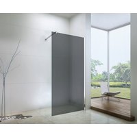 Koupelnová pevná zástěna MEXEN WALK-IN 120 cm - GRAFIT