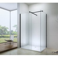 Sprchový kout MEXEN WALK-IN 70x100 cm - BLACK