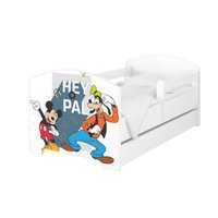 Dětská postel Disney - MICKEY HEY PAL 140x70 cm