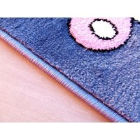 SKLADEM: Dětský koberec BUTTERFLY blue - 100x200 cm