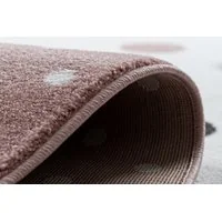 SKLADEM: Dětský kusový koberec PetMe Král králík - růžový - 200x290 cm